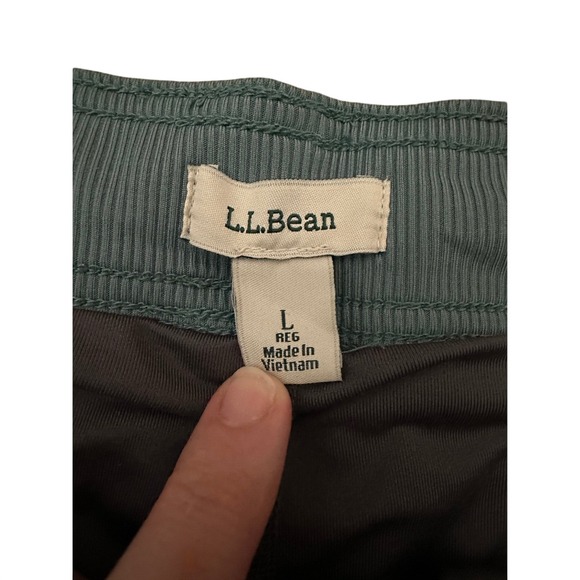 LL Bean Vista Camp Womens Green Skort, Lined/Pockets Size Large - Picture 3 of 5